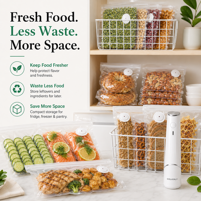 Colverly FreshLock™ — Vacuum-sealed fresh in 5 seconds.