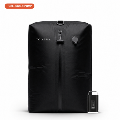 AirVault™ — Twice the Clothes. Zero Checked Bags.